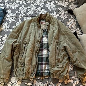 Pacific Trail Olive Green Plaid Jacket